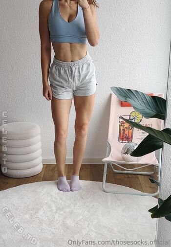 Fitnessgirl of socks