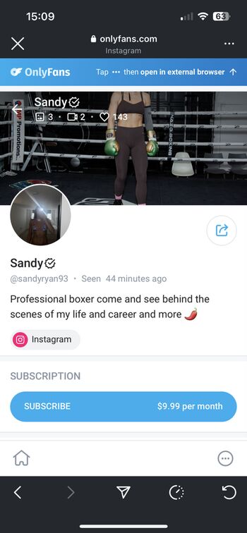 Sandy Ryan Boxer